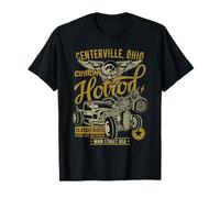 Centerville OH Hotrod Vintage Style Car Motorcycle Design T-Shirt