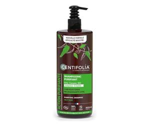 Centifolia Shampooing Crème Cheveux Gras Bio Argile Verte et Ortie 500ml