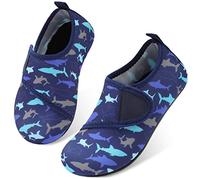 Centipede Demon Kids Water Shoes Boys Girls Outdoor Quick Dry Barefoot Water Socks for Sport Beach Swimming Surf, Vel Sma Navyshark, 11-11.5 Little Kid