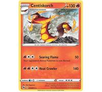 Centiskorch 010/073 Rare Holo Pokemon Card (Champions Path) + 1x TitanCards® Toploader