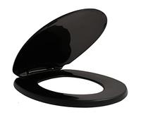Centoco 200-407 DS200-407 Toilet Seat, 407-Black, Round