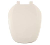 Centoco EMB201-306 Eljer Emblem Round Toilet Seat with Square Front, Natural