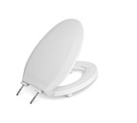 Centoco HL800STS-001 Plastic Elongated Toilet Seat with Closed Front, White