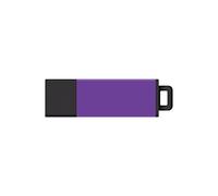 Centon Electronics MP Essentials USB 2.0 Datastick Pro2 (Purple) 8GB (S1-U2T12-8G)
