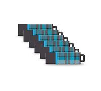 Centon Electronics MP Value Pack Macbeth USB 2.0 Datastick PRO2 (Electric Blue Madras) 16GB, 6 Pack (S1M-U2TEBM-16-6)