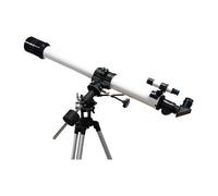 Centon Refractor Telescope for Beginners and Intermediate, 3 Eyepieces, White, 900x70, 890mm Optical Tube, 70mm Objective Diameter, EQ-1 Equatorial Mount, 5x24 Finderscope