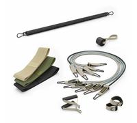 Centr Workout Kit Full Body Home Gym Set With Resistance Bands, Bar, Handles, Ankle Straps, Travel Bag