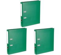 Centra 231161 50 mm PP Lever Arch Files - Green (Pack of 3)