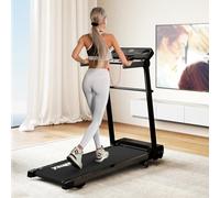 Centra 3-in-1 Folding Treadmill, 13KM/H Walking Pad with 0-4° Incline, APP Control, Under Desk Running Machine for Home Office, Foldable with LED Display