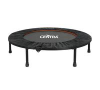 Centra 40 Inch Trampoline Bounce Round Exercise Home Gym Fitness Rebounder in Black Centra Black