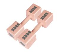 Centra Adjustable Dumbbells Set of 2 Home Gym Exercise 2.5kg/5kg Black Pink - Pink - 5kg