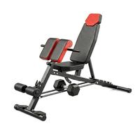 Centra Adjustable Weight Bench for Home Gym, 660LB/300KG Hyperextension Roman Chair with 8 Backrest & 4 Leg Positions, Heavy Duty FID Bench for Full Body Strength Training