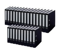 Centra Chromos A4 50mm Lever Arch File - Black (Pack of 25)