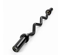 Centra EZ Arm Curl Bar Weight Lifting 4ft Olympic Barbell for 2'' Weight Plates