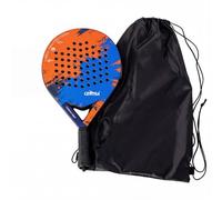 Traderight Centra Black Padel Tennis Racket 360g - Size: 3.8 x 26 x 46cm - Wilko