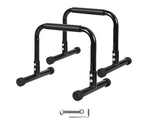 Centra Parallettes Bars,calisthenics equipment,Steel Handles Non-Slip Base for Handstand,Planche,Dips,L-Sit,V-Sit Workouts Home Gym