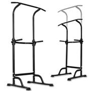 Centra Pull Up Station, 9-Height Adjustable, 150kg Carbon Steel, Black