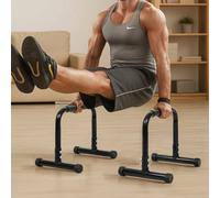 Centra Parallettes Bars,calisthenics equipment,Steel Handles Non-Slip Base for Handstand,Planche,Dips,L-Sit,V-Sit Workouts Home Gym