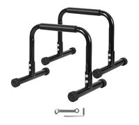 Centra Parallettes Bars,calisthenics equipment,Steel Handles Non-Slip Base for Handstand,Planche,Dips,L-Sit,V-Sit Workouts Home Gym