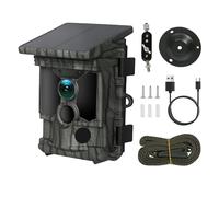 Centra Solar Trail Camera 4K 112MP Hunting Game Cam Wifi Bluetooth 64GB Card