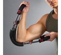 Centra Twister Arm Trainer, 60-120lbs Adjustable Chest & Arm Exerciser, Upper Body Strength Training Equipment for Men, Forearm & Shoulder Workout Home Fitness Device