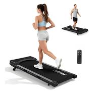 Centra Ultra-Slim Folding Treadmill, 2.0HP Quiet Walking Pad Under Desk, 3-in-1 Treadmills for Home Foldable with 4° Incline, APP Control & Bluetooth Heart Rate, Lightweight Running Machine
