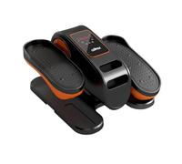 Centra Under Desk Elliptical Machine, 15 Speeds Auto/Manual Modes, Electric Seated Leg Exerciser for Seniors & Office, Low-Impact Forward/Reverse Pedal Exerciser with Remote, LCD & Resistance Bands