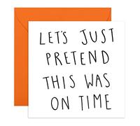 Central 23 - Belated Birthday Card - Funny Birthday Card for Him and Her - Happy Bday for Friends - Fathers Day Card - Comes with Fun Stickers