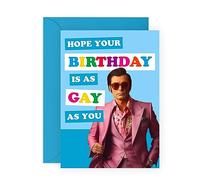 Central 23 Birthday Cards For Men Women Lesbian Gay - Funny Gay Birthday Card - Sarcasm Humour - Gifts For Him Her They - Comes With Fun Stickers