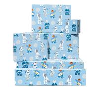 CENTRAL 23 Cat Wrapping Paper - 6 Sheets Of Blue Gift Wrap For Her - Abba Cats - Disco Ball - Retro Wrapping Paper For Women Cat Lovers - Recyclable