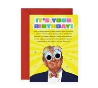 Central 23 Cute and Positive Birthday Card - 'You're Incredible' - Presents for Him, Her, Friend Bestie, BFF, Colleague - Deserving - Comes with Fun Stickers