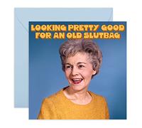 Central 23 - Funny Birthday Card For Mum - Rude Card For Her - Humorous Happy Birthday Mum Card - 40th 50th 60th - Comes With Fun Stickers