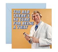 Central 23 - Funny Birthday Cards for Brother - Rude Birthday Card for Son Friends - Humorous Get Well Card - Lockdown Covid Theme