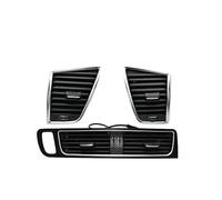 Central 8R1820901 8R1820902 8R1820951C Front Air Conditioning Outlet Center Armrest Car Air Vent Assembly/Fit For Audi Q5 2009-2017(A set 3pcs)