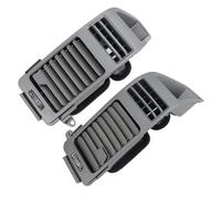 Central AC Vent Grille/Fit For Nissan Armada Titan 2004 2005 2006 Grey ABS Replacement Spare Parts accessories 68421-7S000 68420-7S000(2pc)