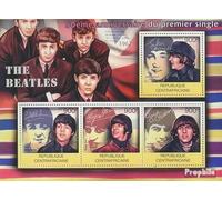Central African Republic 3742-3745 Sheetlet (complete. issue) unmounted mint/never hinged ** MNH 2012 The Beatles (Stamps for collectors) music/dance