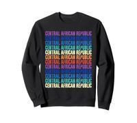 Central African Republic Colorful Sweatshirt