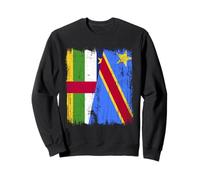 Central African Republic Congo Half Flag Sweatshirt