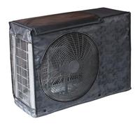 Central Air Conditioner Cover, Air Conditioner Covers for Window Units, Breathable Mesh Fabric, Waterproof, Windproof, Sunproof, Insulation(Black,86x56x33CM/33x22x13IN)