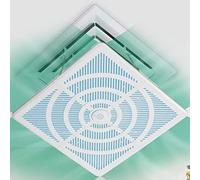 Central Air Conditioner Square Airflow DeflectorCeiling Wind Guide for Home/Office AntiDirect Blow Vent Diverter Adjustable Airflow Control Energy Efficient