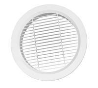 Central Air Conditioning Air Outlet Shutter Aluminum Alloy Circular Grid Villa Exterior Wall Shutter Air Outlet(350mm(14inch))