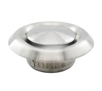 Central air conditioning stainless steel spherical disc outlet designed to facilitate efficient fresh air exchange
