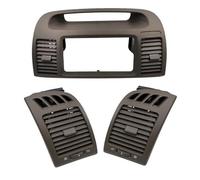 Central Air Vent Outlet/Fit For Toyota Camry 5 2002 2003 2004 2005 2006 Fascia Auto Stereo Panel Mounting CD DVD Radio Dashboard(Gold)