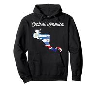 Central America Flag Chapin Guanaco Catracho Nica Tico Guate Pullover Hoodie