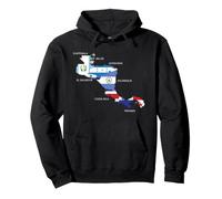 Central America Flag Guatemala Nicaragua El Salvador Belize Pullover Hoodie