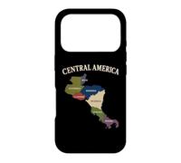 Central America Map Guatemala Nicaragua El Salvador Belize Case for iPhone 17 Pro