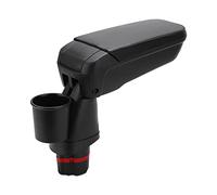 Central Armrest Box with Water Cup Holder, Storage Organizer, Fit for Smart Fortwo Forfour 453 2015-2019, Broad Deep Storage Space