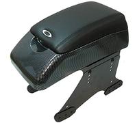 Central Armrest Universal Console Centre Console Faux Leather Storage Box Carbon A B C G H J CC 3 4 5 6 7 Autohobby