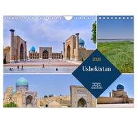 Central Asia - Along the ancient Silk Road UK-Version (Wall Calendar 2026 DIN A4 Landscape), CALVENDO 12 Month Wall Calendar