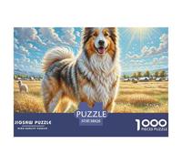 Central Asian Shepherd Dog 1000 Piece Jigsaw Puzzles for Adults And Kids Gifts Brainteasing Games Beautiful Decoration 38x26cm/1000pcs